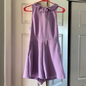 Purple romper